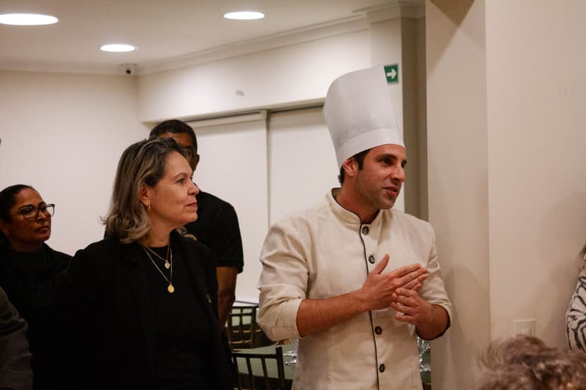 Chef Benedito Tersi e Sueley