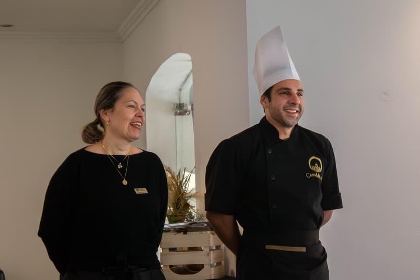 Chef Benedito Tersi e Sueley